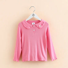 Load image into Gallery viewer, Baby Girl Doll Collar Long Sleeve shirt - # GIAA21510006
