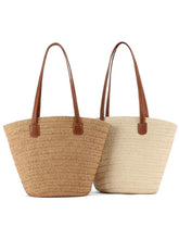 Load image into Gallery viewer, Flat Strap Trapezoid Tote
