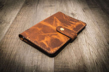 Load image into Gallery viewer, Leather Field Notes Cover -  Chestnut Brown
