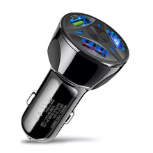 Load image into Gallery viewer, 2 Pack 3 Port USB Fast LED Car Charger For Devices
