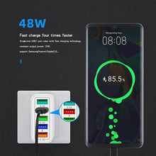 Load image into Gallery viewer, 2 Pack of 5 Port Wall Charger Charge 5 Devices at Once!
