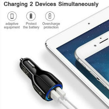 Load image into Gallery viewer, 2 Pack PBG 2 Port USB Fast Car Charger Adapter For Devices
