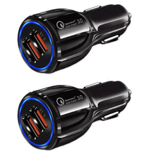 Load image into Gallery viewer, 2 Pack PBG 2 Port USB Fast Car Charger Adapter For Devices
