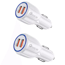 Load image into Gallery viewer, 2 Pack PBG 2 Port USB Fast Car Charger Adapter For Devices

