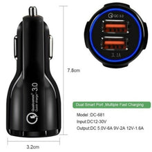 Load image into Gallery viewer, 2 Pack PBG 2 Port USB Fast Car Charger Adapter For Devices
