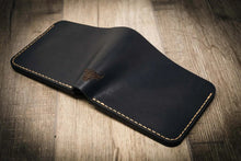 Load image into Gallery viewer, Badge Bifold Wallet - Black
