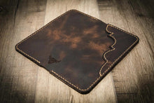 Load image into Gallery viewer, Western Long Wallet - Walnut Brown
