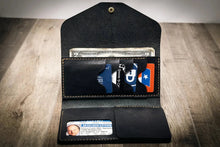 Load image into Gallery viewer, Badge Clutch Wallet - Black
