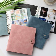 Load image into Gallery viewer, 200 Pockets PVC Portable Photo Album PU Leather Album for Mini photo &amp; Name Card 7s 8 25 50s Album for Photos Book Gifts For Friends And Coin Collectors
