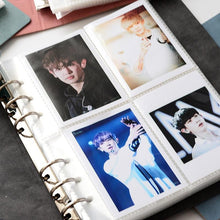 Load image into Gallery viewer, 200 Pockets PVC Portable Photo Album PU Leather Album for Mini photo &amp; Name Card 7s 8 25 50s Album for Photos Book Gifts For Friends And Coin Collectors
