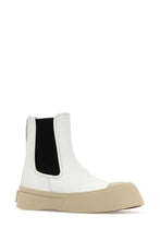 Load image into Gallery viewer, Marni Women White Nappa Leather Pablo Ankle Boots
