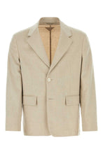 Load image into Gallery viewer, Prada Men Melange Sand Cashmere Blazer
