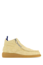 Load image into Gallery viewer, Burberry Men Cream Suede Chance Ankle Boots
