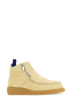 Load image into Gallery viewer, Burberry Men Cream Suede Chance Ankle Boots

