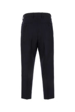 Load image into Gallery viewer, Dries Van Noten Men Midnight Blue Wool Pellow Pant
