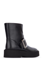 Load image into Gallery viewer, Roger Vivier Women Viv Rangers High Met Bikers Bootie
