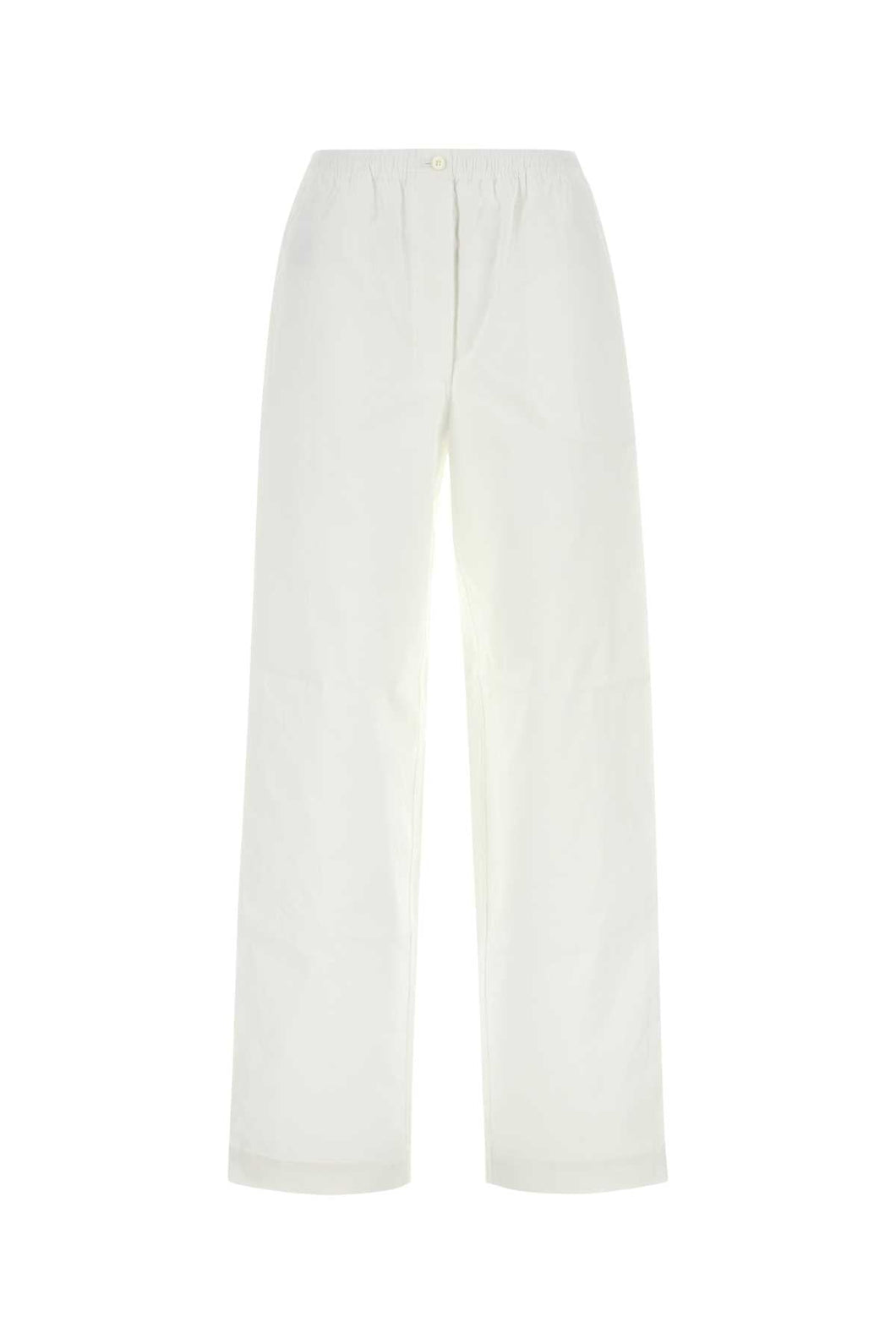 Miu Miu Women White Poplin Pyjama Pant