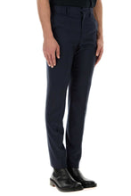 Load image into Gallery viewer, Versace Men Dark Blue Wool Pant
