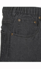 Load image into Gallery viewer, Men's Casual Elastic Waist Denim &amp; Twill Pull on Jeans Pants
