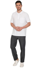 Load image into Gallery viewer, Men's Casual Elastic Waist Denim &amp; Twill Pull on Jeans Pants

