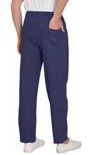Load image into Gallery viewer, Men's Casual Elastic Waist Denim &amp; Twill Pull on Jeans Pants
