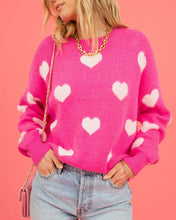 Load image into Gallery viewer, Heart sweater
