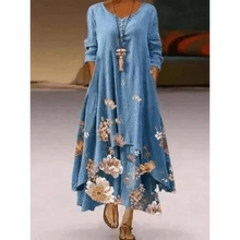 Load image into Gallery viewer, Fashion Long Sleeve Casual Loose Dress for Women - Summer Fashion Dresses for Women
