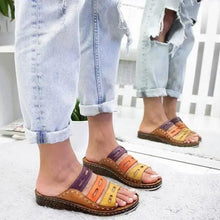 Load image into Gallery viewer, 2021 New Fashion Summer Women Slippers fashion Sandals women Shoes Platform Wedges Sandals
