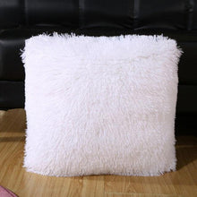Load image into Gallery viewer, 2021 Soft Fur Plush Cushion Cover Pillowcase For Home Decor Pillow Cover Bed Sofa Decorative Soft Fluffy Plush Pillowcases Square Autumn Cushion Covers For Living Room
