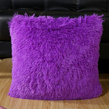 Load image into Gallery viewer, 2021 Soft Fur Plush Cushion Cover Pillowcase For Home Decor Pillow Cover Bed Sofa Decorative Soft Fluffy Plush Pillowcases Square Autumn Cushion Covers For Living Room
