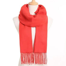 Load image into Gallery viewer, Winter Scarf Women Warm Solid Scarves Fashion Casual Scarfs For Women Casual Scarfs For Winter
