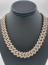 Load image into Gallery viewer, 14K Gold- Diamond Miami Cuban Two-Tone Chain (325 Grams)
