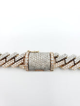 Load image into Gallery viewer, 14K Gold- Diamond Miami Cuban Two-Tone Chain (325 Grams)
