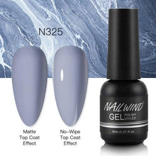 Load image into Gallery viewer, NEW TREND Modern fashion Red Gel Nail Polish For Nails  Permanent UV LED 8ml Matte Glossy High Quality Fashion Design For Women and Ladies
