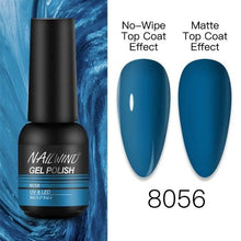 Load image into Gallery viewer, NEW TREND Modern fashion Red Gel Nail Polish For Nails  Permanent UV LED 8ml Matte Glossy High Quality Fashion Design For Women and Ladies

