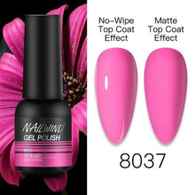 Load image into Gallery viewer, NEW TREND Modern fashion Red Gel Nail Polish For Nails  Permanent UV LED 8ml Matte Glossy High Quality Fashion Design For Women and Ladies
