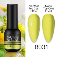 Load image into Gallery viewer, NEW TREND Modern fashion Red Gel Nail Polish For Nails  Permanent UV LED 8ml Matte Glossy High Quality Fashion Design For Women and Ladies
