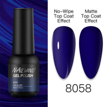 Load image into Gallery viewer, NEW TREND Modern fashion Red Gel Nail Polish For Nails  Permanent UV LED 8ml Matte Glossy High Quality Fashion Design For Women and Ladies
