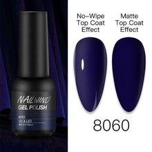 Load image into Gallery viewer, NEW TREND Modern fashion Red Gel Nail Polish For Nails  Permanent UV LED 8ml Matte Glossy High Quality Fashion Design For Women and Ladies
