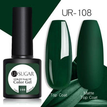 Load image into Gallery viewer, 2022 Modern Spring Green Gel Nail Polish Colorful UV LED  Long Lasting Varnish Modern High Quality Design For Girls and Womens
