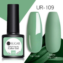 Load image into Gallery viewer, 2022 Modern Spring Green Gel Nail Polish Colorful UV LED  Long Lasting Varnish Modern High Quality Design For Girls and Womens

