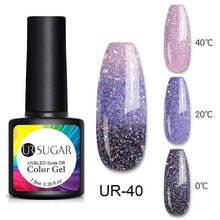 Load image into Gallery viewer, 2022 NEW Purple Gel Nail Polish UV Color Changing Gel Nail Polish Stylish Three Layer Effect For Womens
