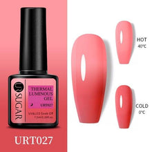 Load image into Gallery viewer, 2022 NEW Purple Gel Nail Polish UV Color Changing Gel Nail Polish Stylish Three Layer Effect For Womens
