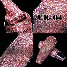 Load image into Gallery viewer, 2022 New Reflective Glitter Nail Gel 8ml  Permanent UV/LED Glossy Effect Popular Diamond Nail Gel Design For Womens
