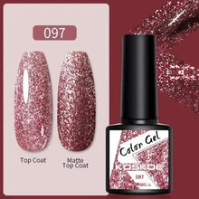 Load image into Gallery viewer, Spring Summer Nail Gel Polish Colorful UV LED Diamond Stylish Glossy and Matte Fashion Design For Womens
