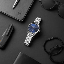 Load image into Gallery viewer, Icon Automatic - Silver/Blue
