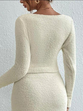 Load image into Gallery viewer, Sweater skirt set
