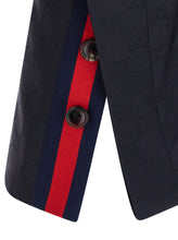 Load image into Gallery viewer, Gucci Men Blue Pants With Web Detail In Gg Fabric Man
