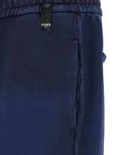 Load image into Gallery viewer, Fendi Men Blue Pants With High Elastic Waist In Cotton Man
