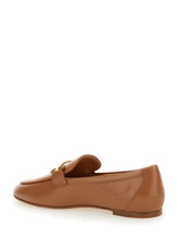 Load image into Gallery viewer, Tod&#39;s Women Brown Loafers With Logo Plaque In Leather Woman

